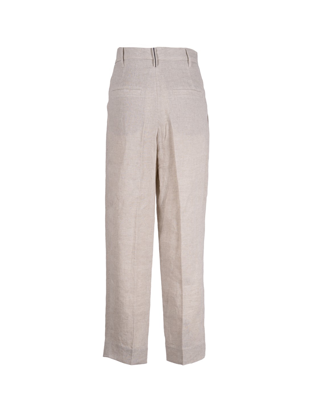 shop BRUNELLO CUCINELLI  Pantalone: Brunello Cucinelli pantalone Slouchy in canvas Sparkling di lino con monile.
Chiusura a zip con gancetto in metallo e controbottone.
Tasche frontaliDoppia pince.
Tasche posteriori.
Sfoderato.
Decorazione in monile Nickel-free.
Composizione: 97% LINO, 2% POLIESTERE, 1% POLIAMMIDE.
Made in Italy.. MH547P8308-C169 number 8209414